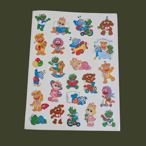 3 for $20 Muppet Babies Super Coloring & Activity Book + Sticker Sheet - Picture 2 of 4